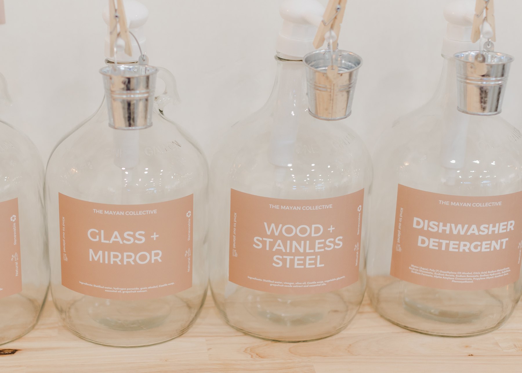 A collection of Mayan Collective fragrances